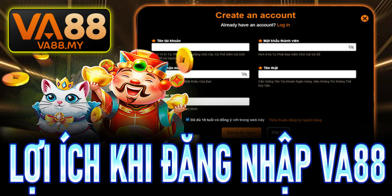 Những lợi ích người chơi nhận được khi đăng nhập Va88